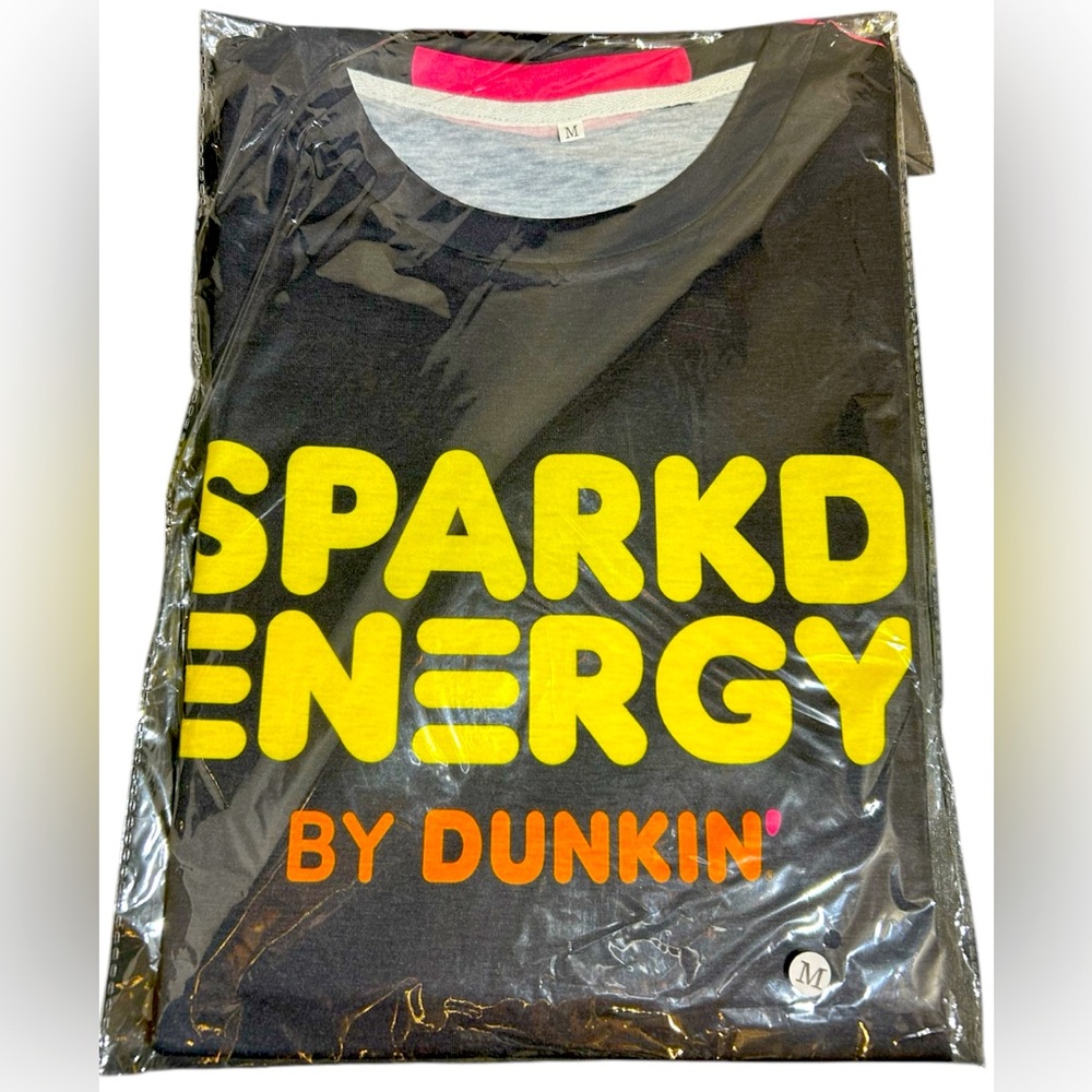 Dunkin' Sparkd Energy T Shirt By Dunkin Sealed